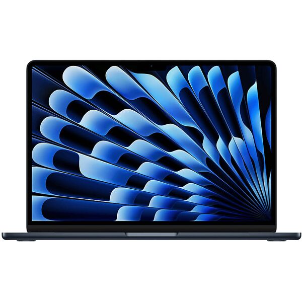 apple macbook air 13'', chip m3, 8 cpu gpu, 256gb, 8gb (2024), mezzanotte