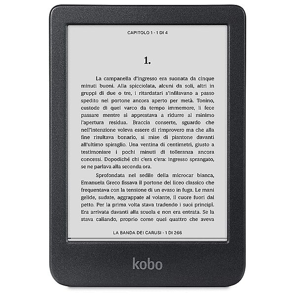 kobo lettore e-book  clara bw