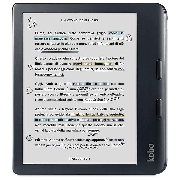 kobo lettore e-book  libra colour