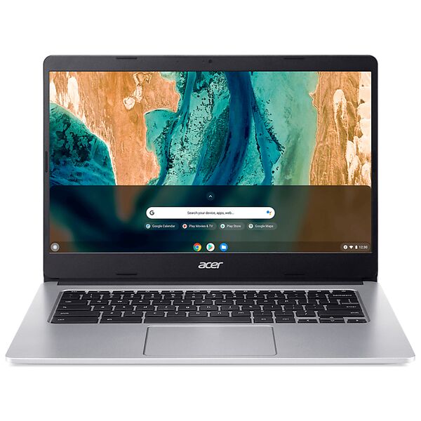 acer chromebook 314 cb314-2h, 14 pollici, processore mtk mt8183, arm mali mali-g72, 8 gb, 64 gb emmc, silver