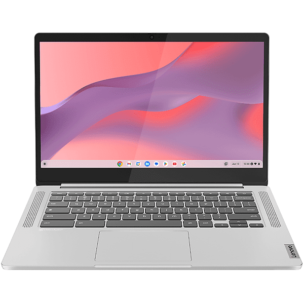 lenovo chromebook ip slim3, 14 pollici, processore kompanio 520, arm mali mali-g52, 8 gb, 128 gb emmc, gray