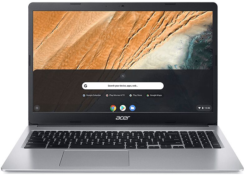 acer chromebook 315 cb315-3h, 15,6 pollici, processore intel® celeron n4020, intel uhd graphics, 4 gb, 128 gb emmc, silver