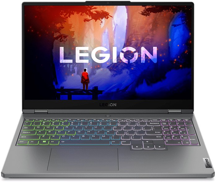 lenovo legion 5 15arh7h, 15,6 pollici, processore amd ryzen 6600h, nvidia geforce rtx 3060, 16 gb, 512 gb ssd, gray