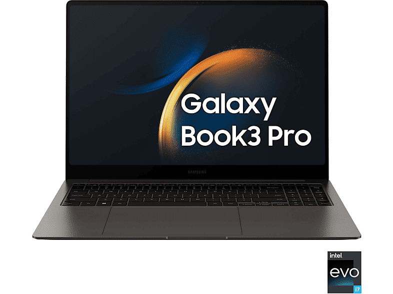Samsung Galaxy Book3 Pro, 16 pollici, processore Intel® Core I7 1360P (Evo), INTEL Iris Xe Graphics, GB, 512 GB SSD, Graphite