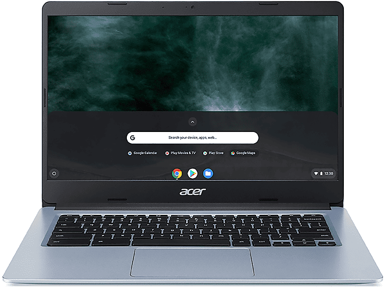 Acer Chromebook 314 CB314-1H, 14 pollici, processore Intel® Celeron N4020, INTEL UHD Graphics 600, 4 GB, 64 GB eMMC, Silver