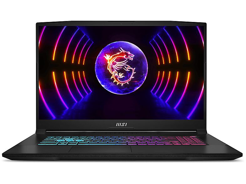 MSI Katana 17 B13VFK-033IT, 17,3 pollici, processore Intel® Core I7 13620H, NVIDIA GeForce RTX 4060, 16 GB, 1000 GB SSD, Black