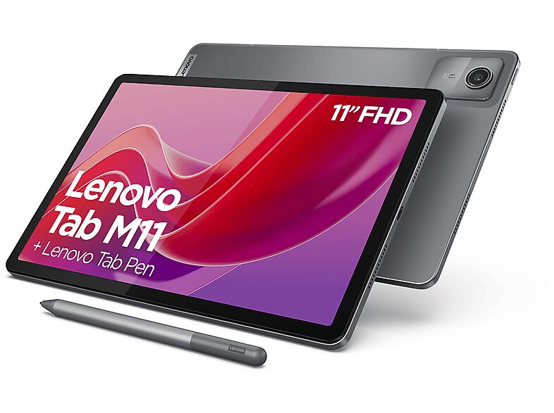Lenovo Tablet  TAB M11 FHD WIFI 4/128+p, 128 GB, 10,95 pollici, Luna gray