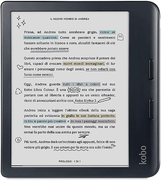 KOBO LETTORE E-BOOK  Libra Colour