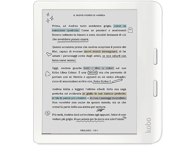 KOBO LETTORE E-BOOK  Libra Colour