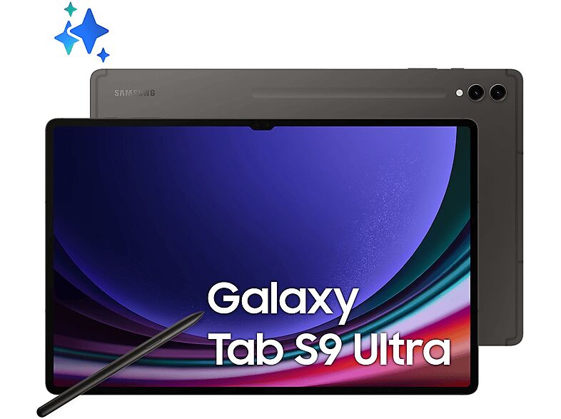 Samsung Tablet  Galaxy Tab S9 Ultra 12+256GB 5G, 14.6 pollici Graphite