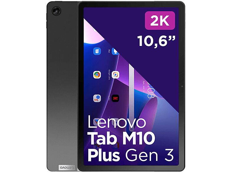 Lenovo Tablet M10 PLUS WIFI 4/128, 128 GB, 10,61 pollici, Storm Grey