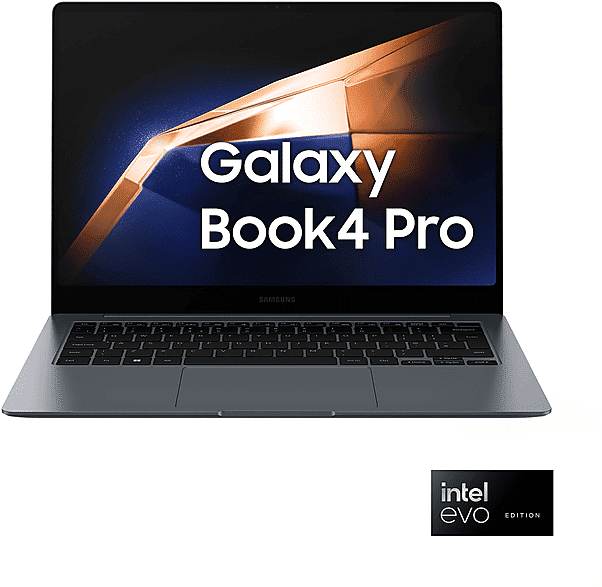 Samsung Galaxy Book4 Pro , 14 pollici, processore Intel® Core Ultra 5 125H , INTEL Arc Graphics, 16 GB, 512 GB SSD, Gray