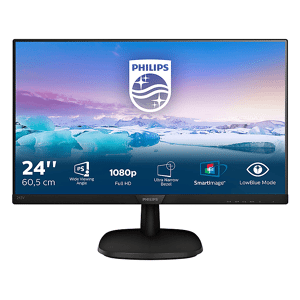 Philips 243V7QDAB MONITOR, 24 pollici, Full-HD, 1920 x 1080 Pixel