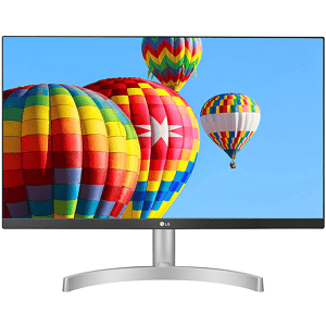 LG 24MK600M-W MONITOR, 24 pollici, Full-HD, 1920 x 1080 Pixel