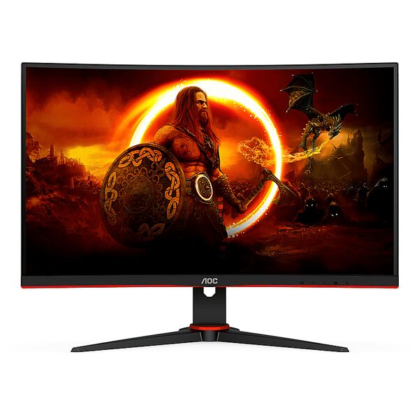 aoc c27g2zebk monitor, 27 pollici, full-hd, 1920 x 1080 pixel