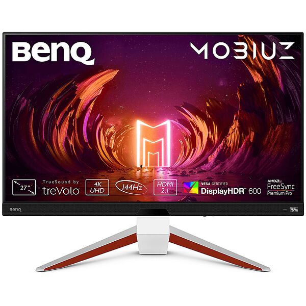 benq ex2710u monitor, 27 pollici, uhd 4k, 144 hz