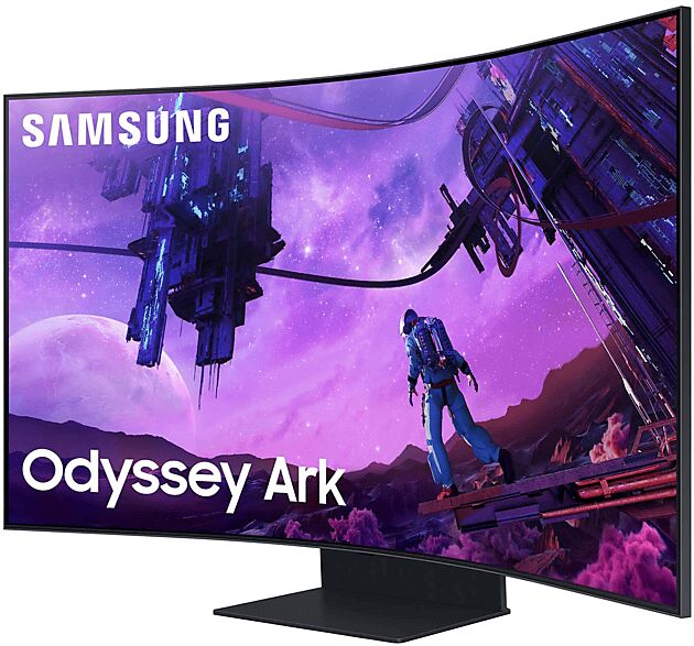 samsung odyssey ark - g97nb monitor, 55 pollici, uhd 4k, 3840 x 2160 pixel