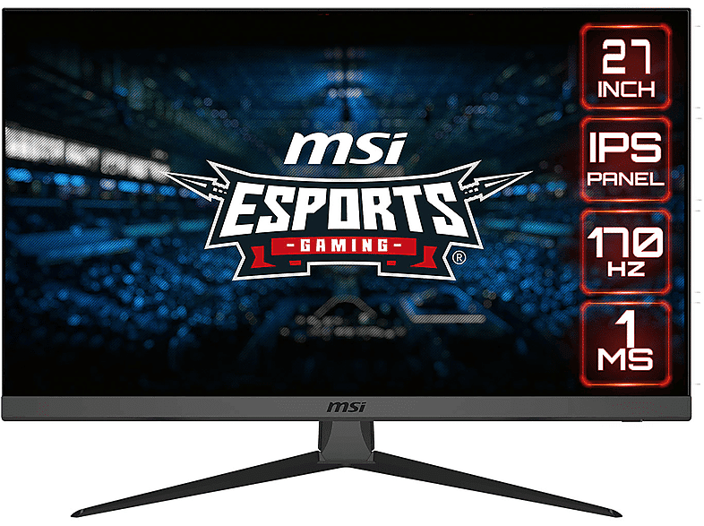msi g2722 monitor, 27 pollici, full-hd, 1920 x 1080 pixel