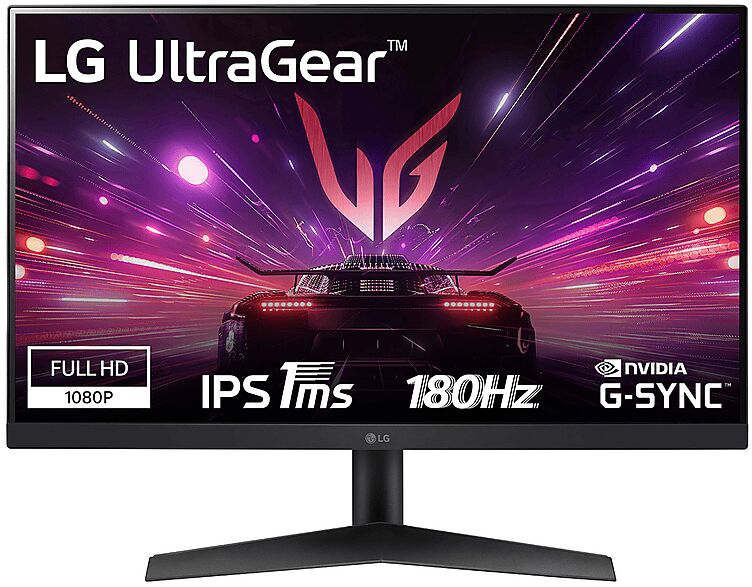 lg 24gs60f monitor, 23,8 pollici, full-hd, 1920 x 1080 pixel