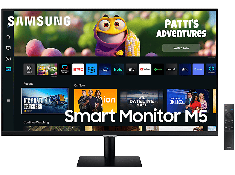 Samsung Smart Monitor M50C 32'' MONITOR, 32 pollici, Full-HD, 1920 x 1080 Pixel