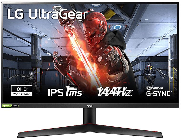 LG 27GN800P MONITOR, 27 pollici, QHD, 144 Hz