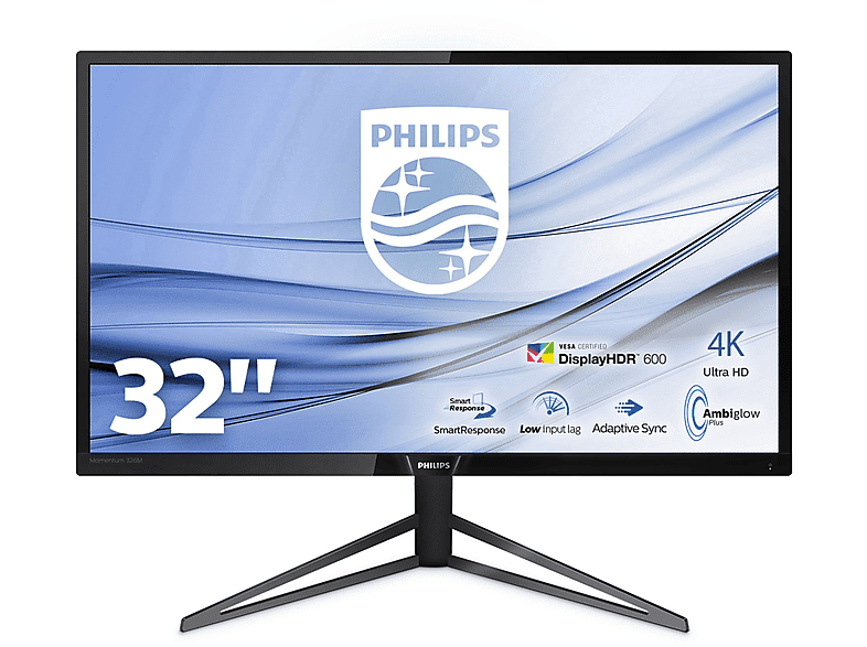 Philips 326M6VJRMB MONITOR, 31,5 pollici, UHD 4K, 3840 x 2160 Pixel