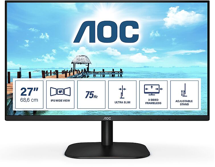 AOC MONITOR 27 MONITOR, pollici, Full-HD, 1920 x 1080 Pixel