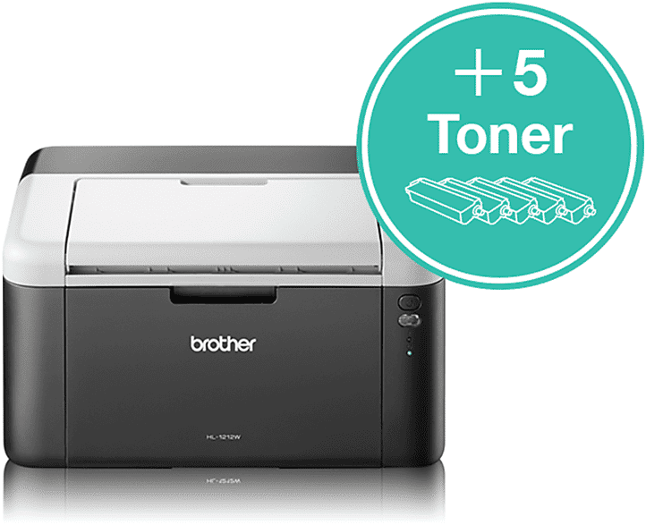 Brother STAMPANTE HL1212W+5 TONER INCLUSI, Laser