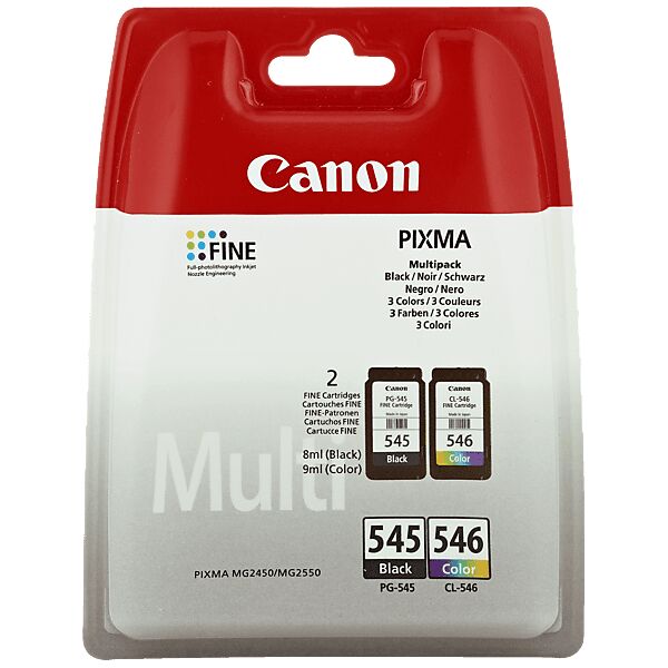 canon multipack pg-545 cl-546