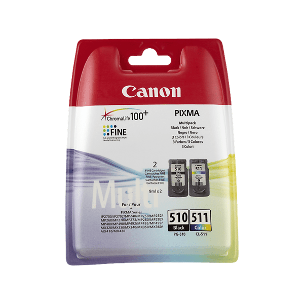canon multipack pg-510/cl-511