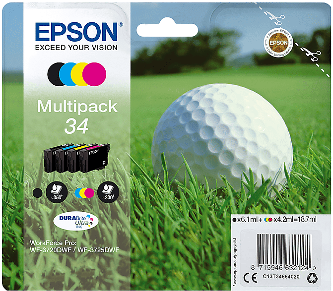 epson multi ink pallina golf 34