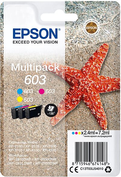 epson multipack stella marina 603 3colori