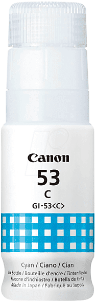 canon ink gi-53 ciano