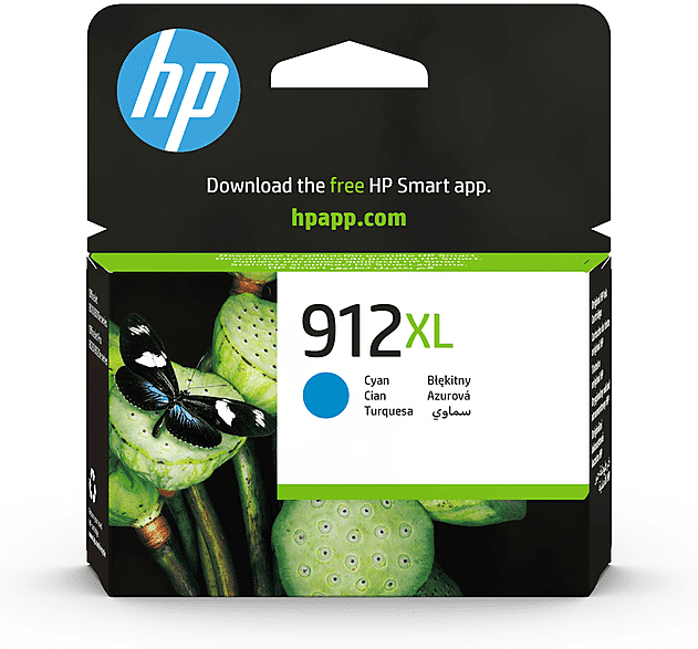 HP 912XL, Ciano