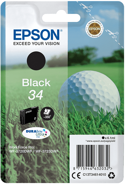 Epson INK PALLINA GOLF 34BK