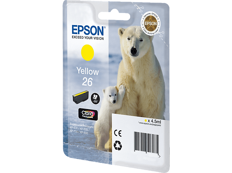 Epson CART. INK ORSO POLARE 26