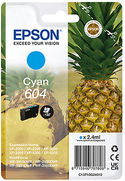 Epson CARTUCCIA ANANAS 604 CIAN