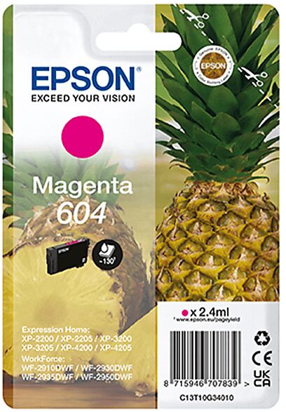 Epson CARTUCCIA ANANAS 604 MAGE