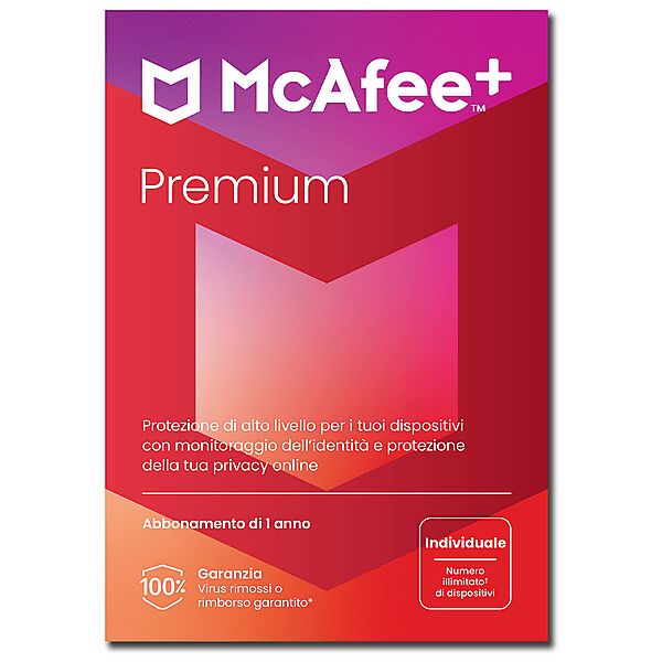 mcafee + premium individual - software pc