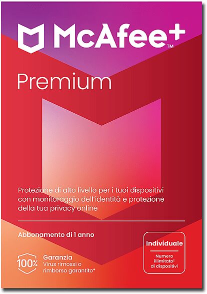 mcafee + premium individual - software pc