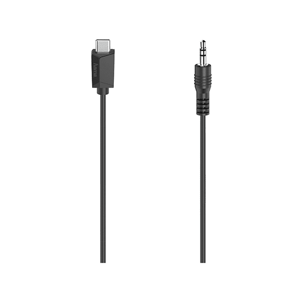 hama cavo usb type c maschio / jack 3.5 mm maschio, stereo, 0.75 m