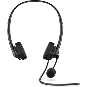 HP CUFFIE STEREO 3.5 MM PC, Nero