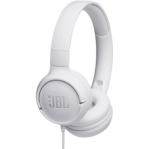 JBL TUNE 500 WHITE CUFFIE, Bianco