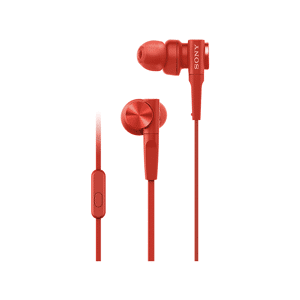 Sony MDRXB55APR AURICOLARI, red