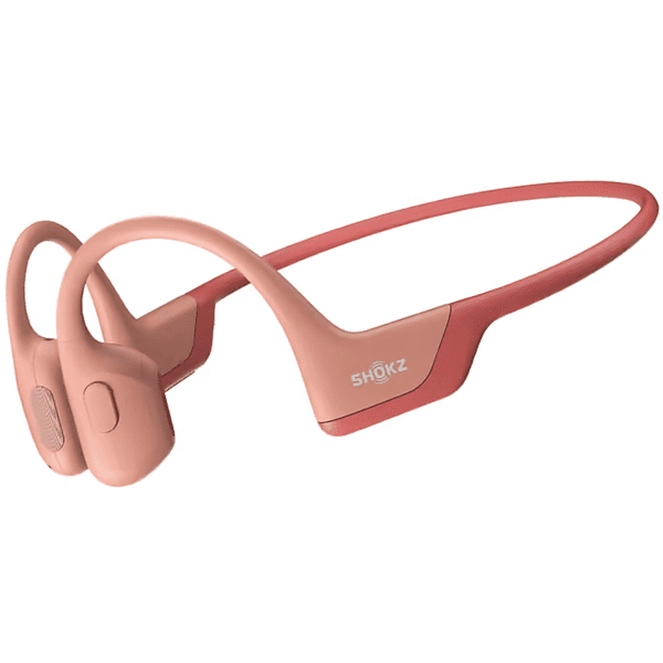 shokz openrun pro cuffie wireless, rosa