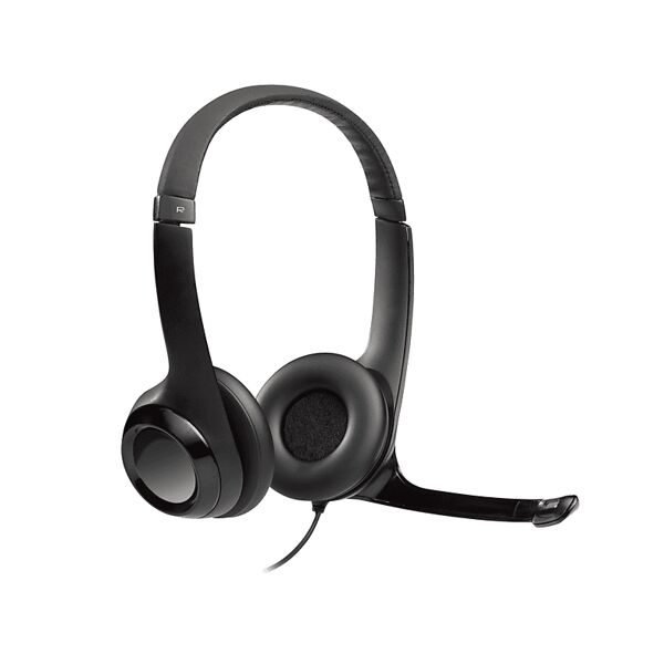 logitech h390 cuffie pc, grigio