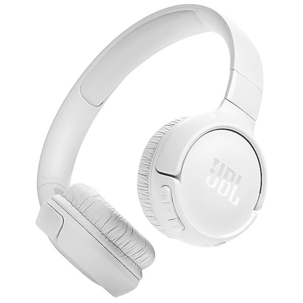 jbl tune 520bt cuffie wireless, bianco