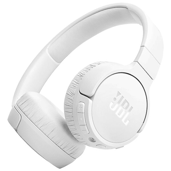 jbl tune 670nc cuffie wireless, bianco