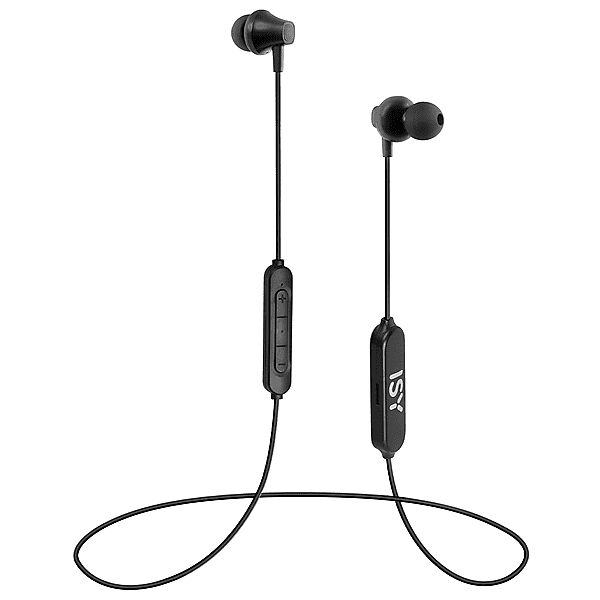 isy auricolari btooth in ear wireless, nero