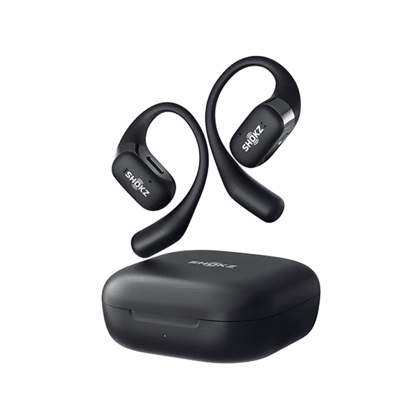 shokz openfit auricolari wireless, nero